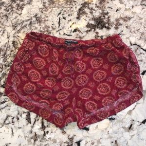 Red Brandy Melville Shorts